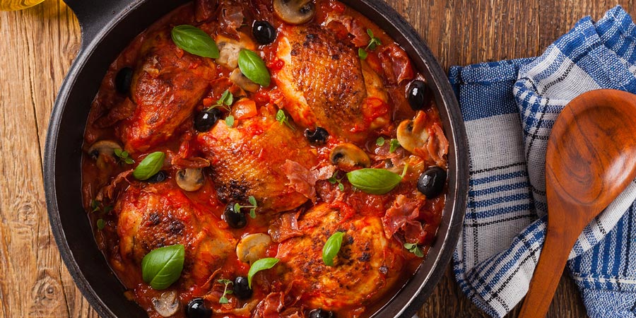 طرز تهیه خورشت مرغ و قارچ به شکل حرفه ای
