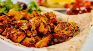 طرز تهیه جوجه کباب زعفرانی ایرانی