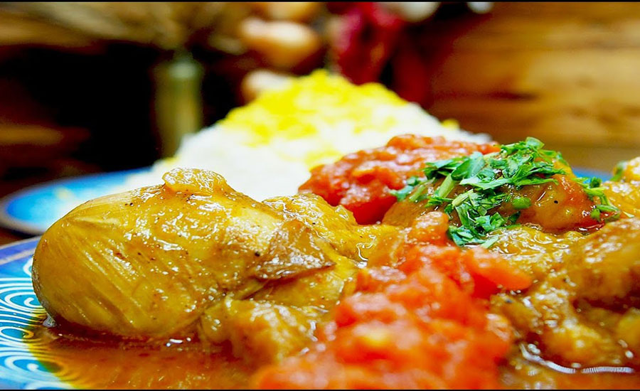 طرز تهیه خورش آلو مسما مجلسی با مرغ