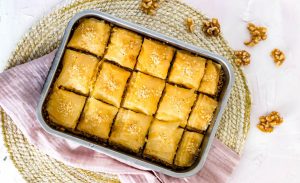 طرز تهیه باقلوا به سبک ایرانی