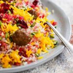 طرز تهیه آلبالو پلو با گوشت قلقلی؛ یه غذای شیک و مجلسی