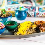 باقالی پلو با ماهیچه مجلسی