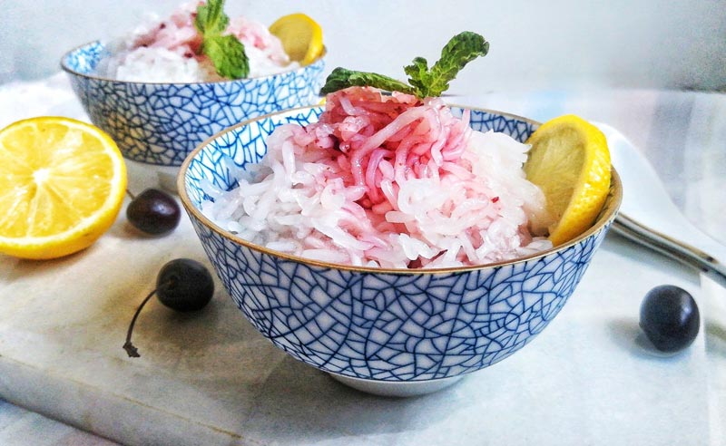 طرز تهیه فالوده شیرازی خانگی، خوشمزه و دلچسب