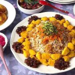 طرز تهیه رشته پلو با گوشت و قیسی؛ پلویی سنتی، خوش‌عطر و بو و مجلسی